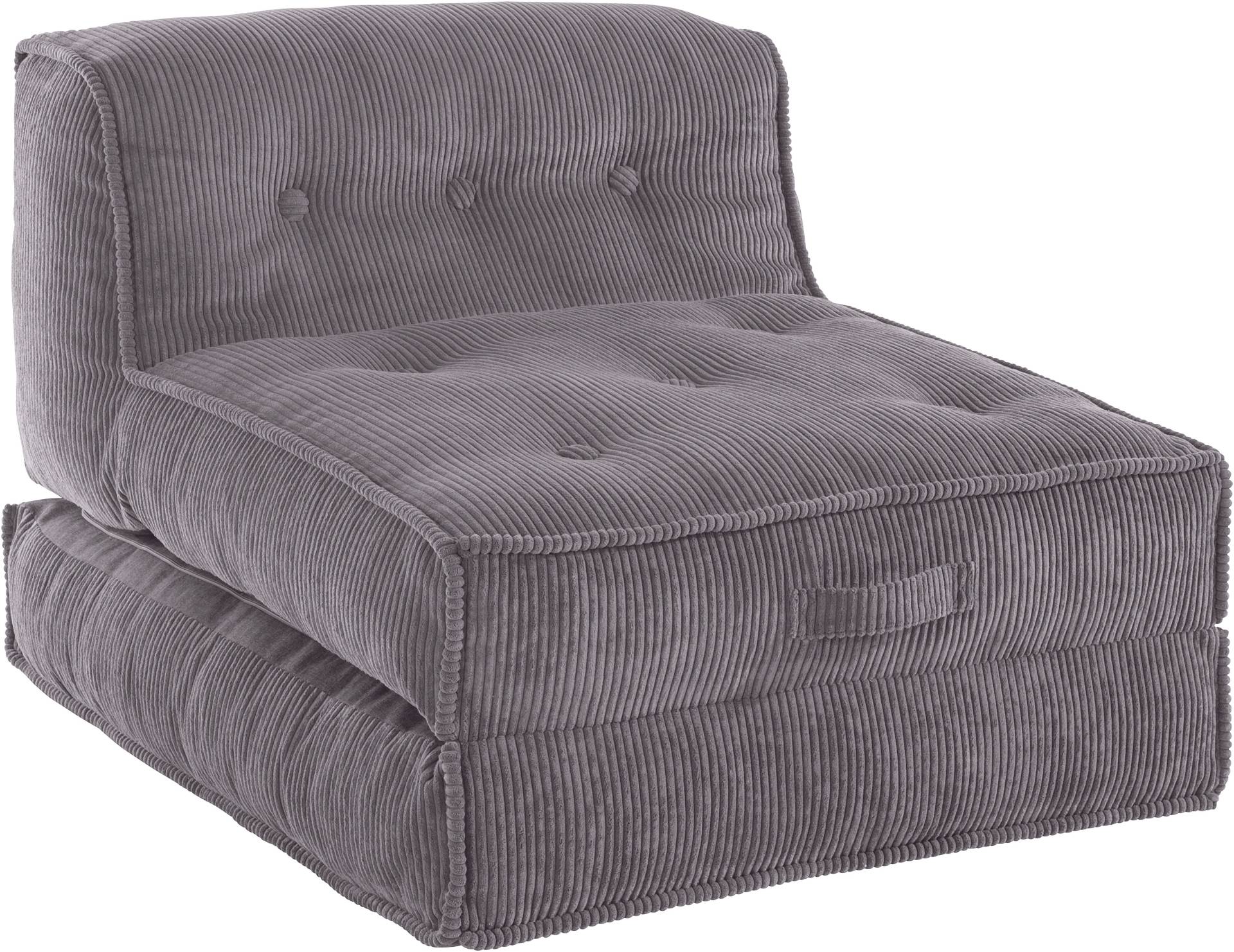 INOSIGN Sessel »Pia«, Loungesessel aus Cord, in 2 Grössen, Pouf-Funktion. INOSIGN Sessel »Pia«, Loungesessel aus Cord, in 2 Grössen, Pouf-Funktion. von INOSIGN
