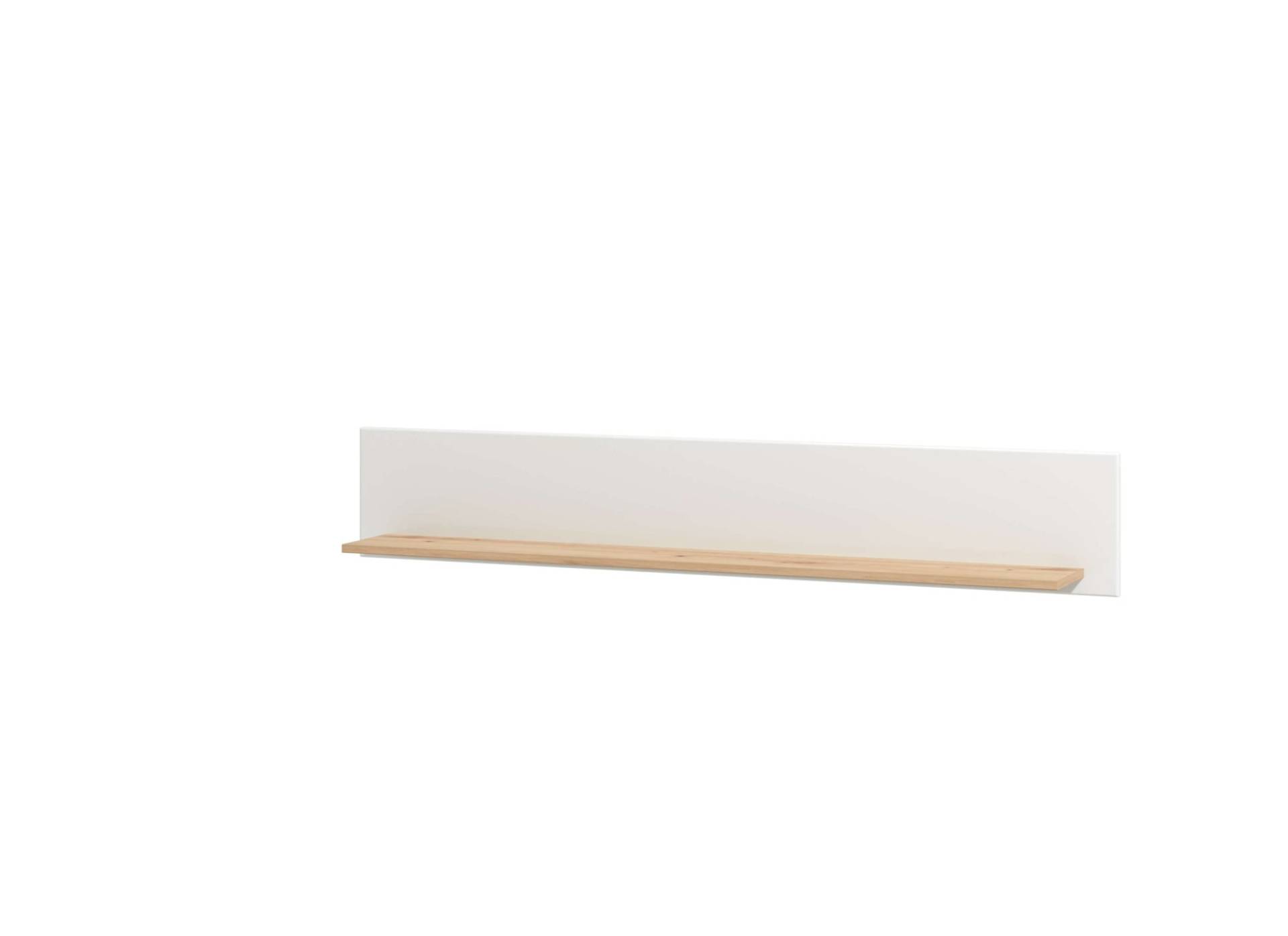 INOSIGN Wandboard »Bretagna Schwebendes Regal, Wandregal, Ablage«, Breite 150 cm, in Artisan Eiche und Weiss von INOSIGN