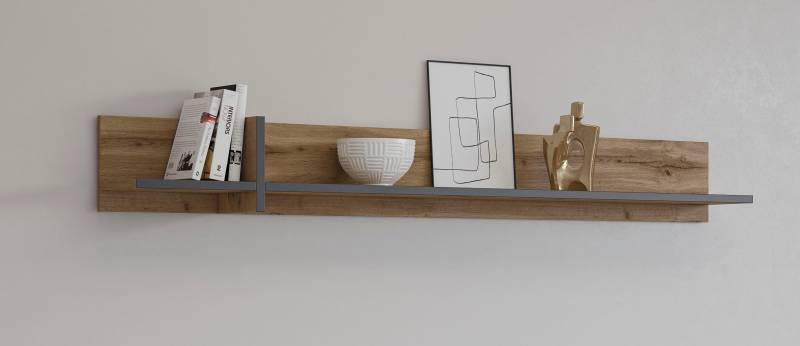 INOSIGN Wandboard »Cross,Breite 180 cm, moderne Wandregal«, Hängeregal mit viel Stauraum von INOSIGN
