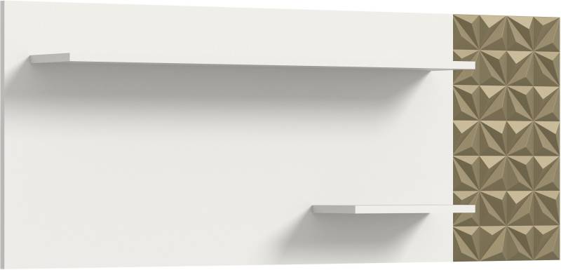 INOSIGN Wandboard »Vicenza, Breite 140 cm, Ornamentabsetzung, 2 Ablageböden«, Wandregal, Regal, Board, Wandablage, Ablageboard von INOSIGN
