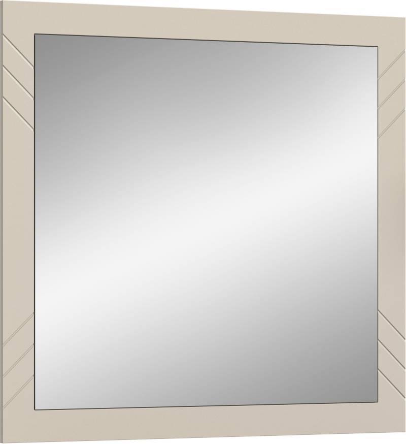 INOSIGN Wandspiegel »Mento, quadratisch 80 x 80cm, Umlaufender Rahmen mit Ornamentfräsung«, grosse Spiegelfläche, Garderobespiegel,Flurspiegel,Dielenspiegel von INOSIGN