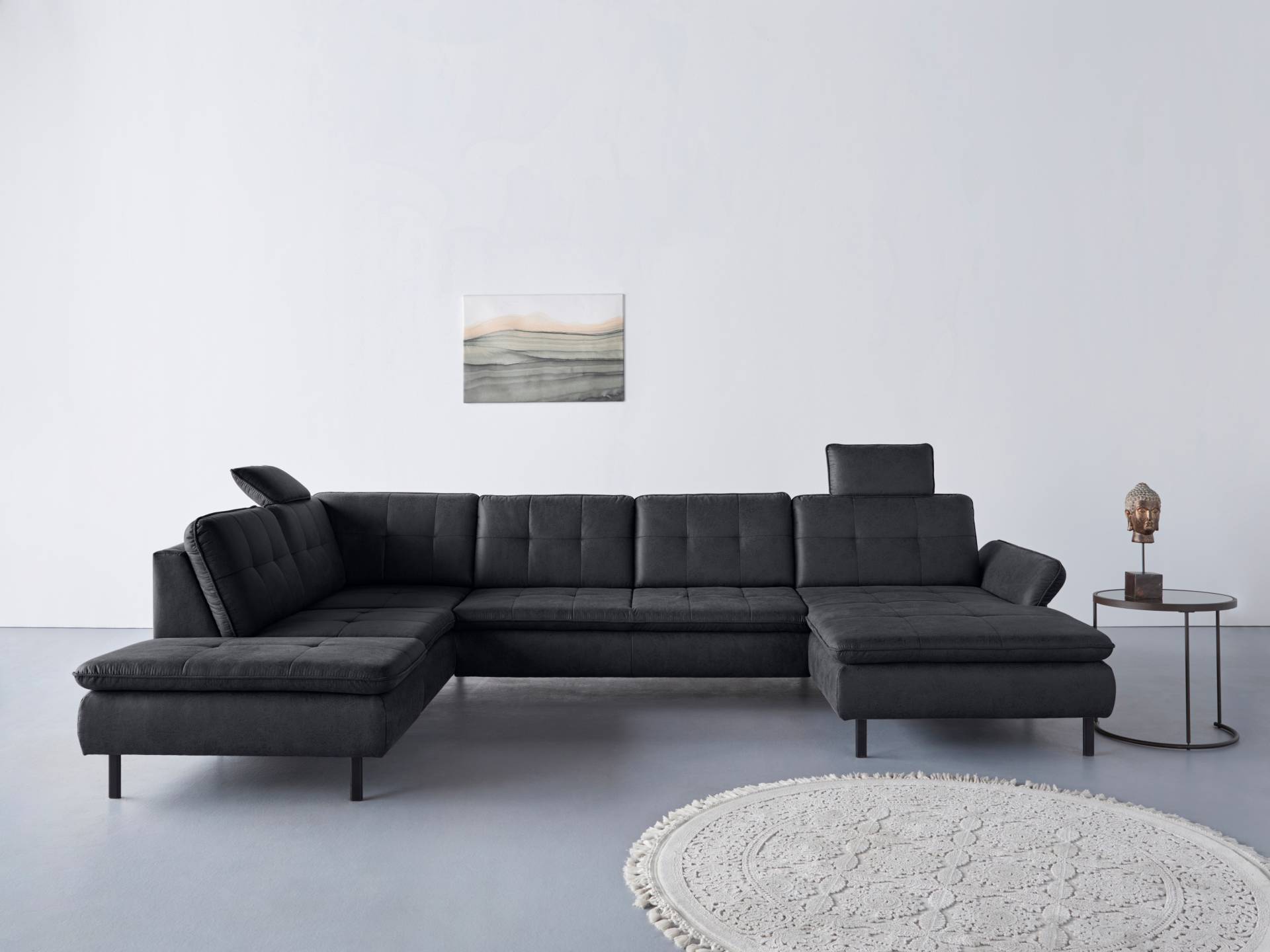 INOSIGN Wohnlandschaft »Birkholm U-Form«, Armlehnverstellung, auch in Easy Clean Bezug - mit Wasser zu reinigen INOSIGN Wohnlandschaft »Birkholm U-Form«, Armlehnverstellung, auch in Easy Clean Bezug - mit Wasser zu reinigen von INOSIGN