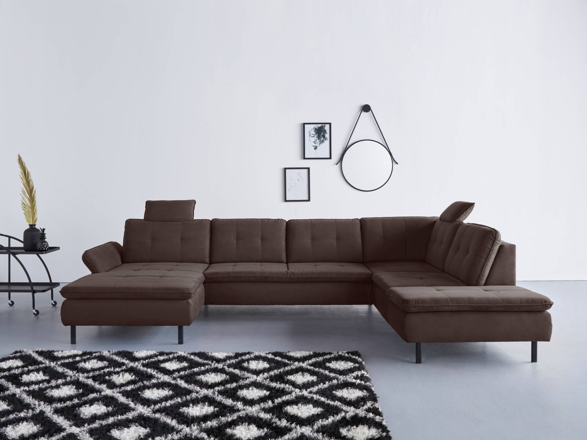 INOSIGN Wohnlandschaft »Birkholm U-Form«, Armlehnverstellung, auch in Easy Clean Bezug - mit Wasser zu reinigen INOSIGN Wohnlandschaft »Birkholm U-Form«, Armlehnverstellung, auch in Easy Clean Bezug - mit Wasser zu reinigen von INOSIGN