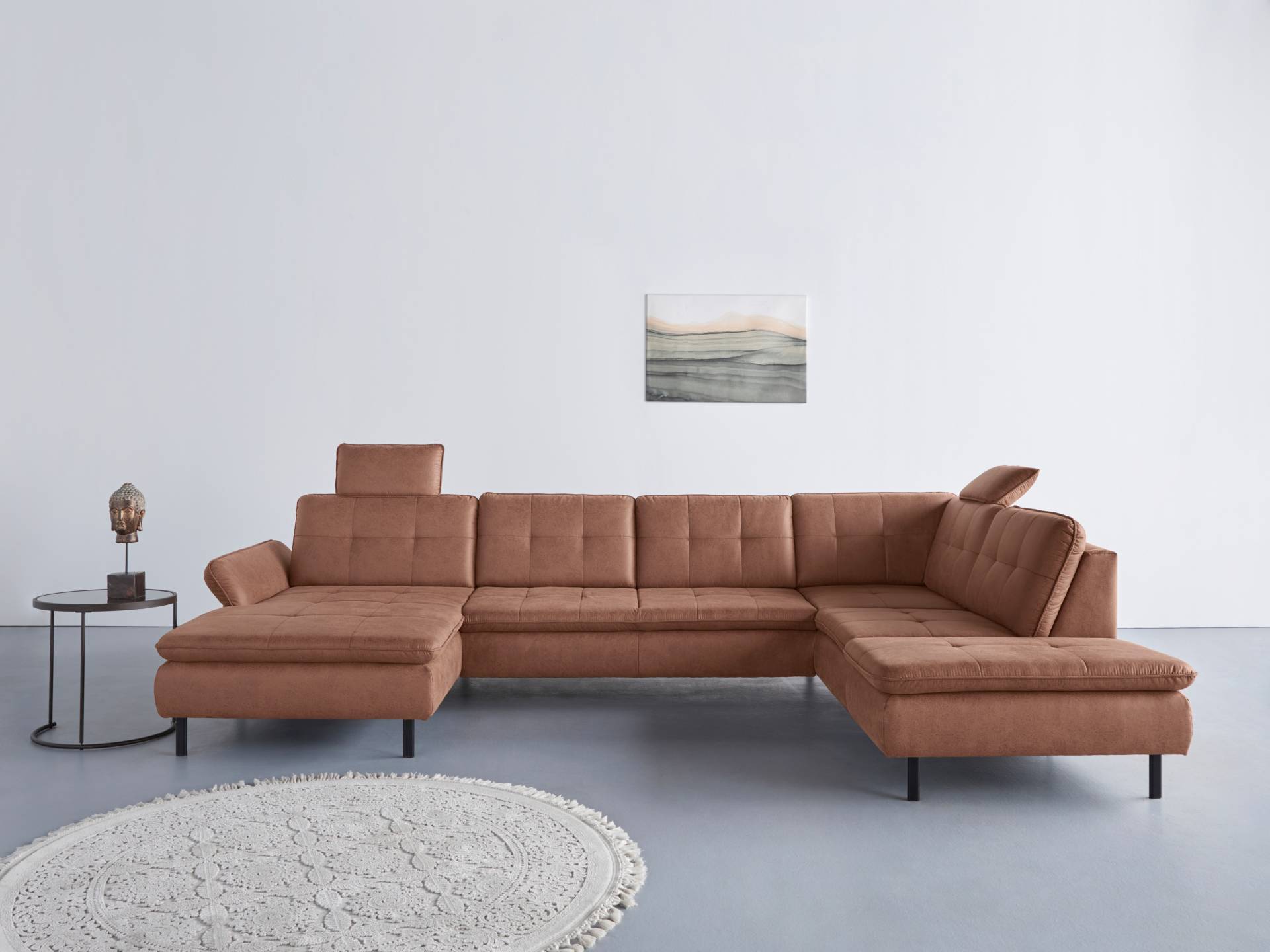 INOSIGN Wohnlandschaft »Birkholm U-Form«, Armlehnverstellung, auch in Easy Clean Bezug - mit Wasser zu reinigen INOSIGN Wohnlandschaft »Birkholm U-Form«, Armlehnverstellung, auch in Easy Clean Bezug - mit Wasser zu reinigen von INOSIGN