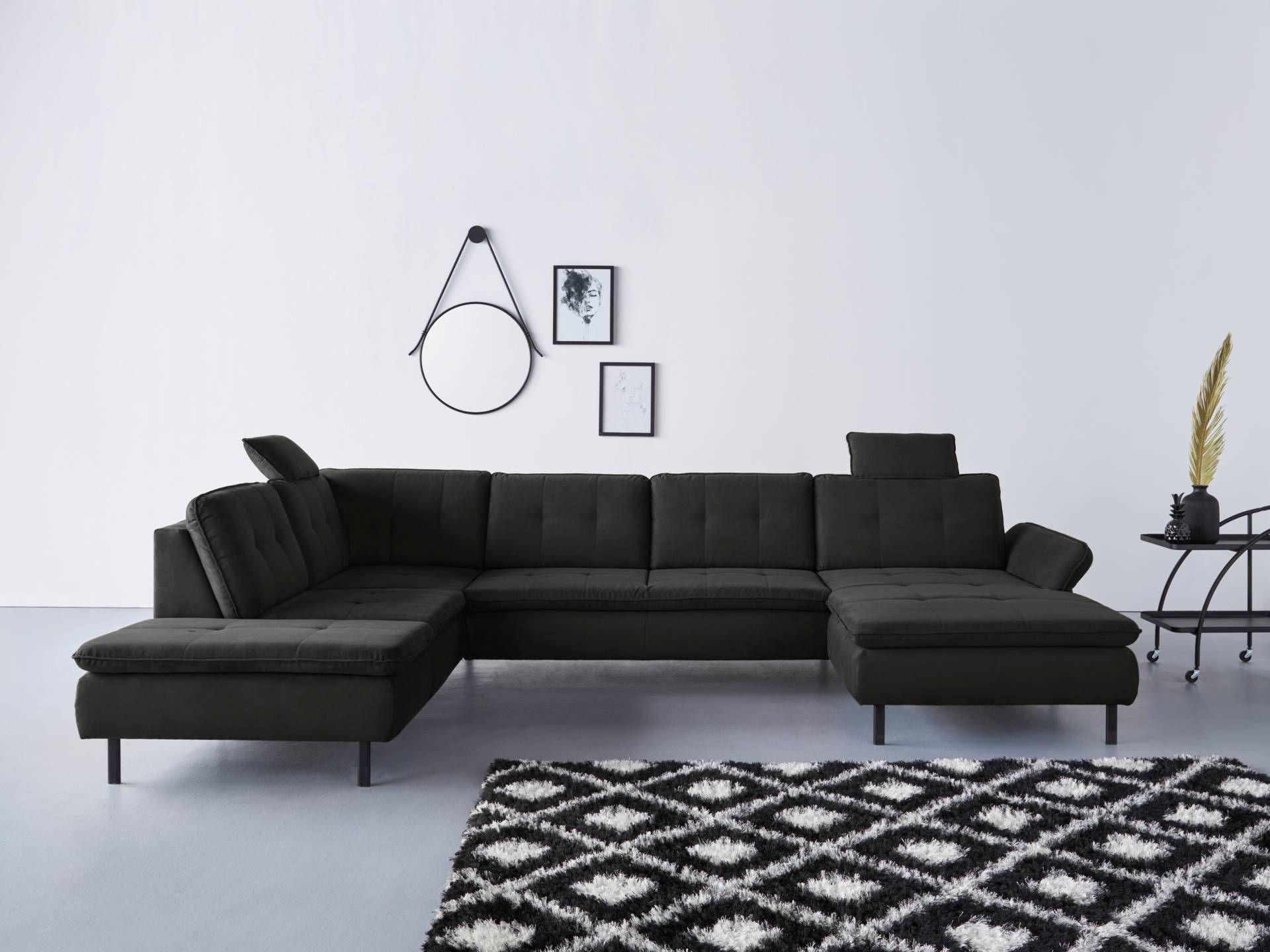 INOSIGN Wohnlandschaft »Birkholm U-Form«, Armlehnverstellung, auch in Easy Clean Bezug - mit Wasser zu reinigen INOSIGN Wohnlandschaft »Birkholm U-Form«, Armlehnverstellung, auch in Easy Clean Bezug - mit Wasser zu reinigen von INOSIGN