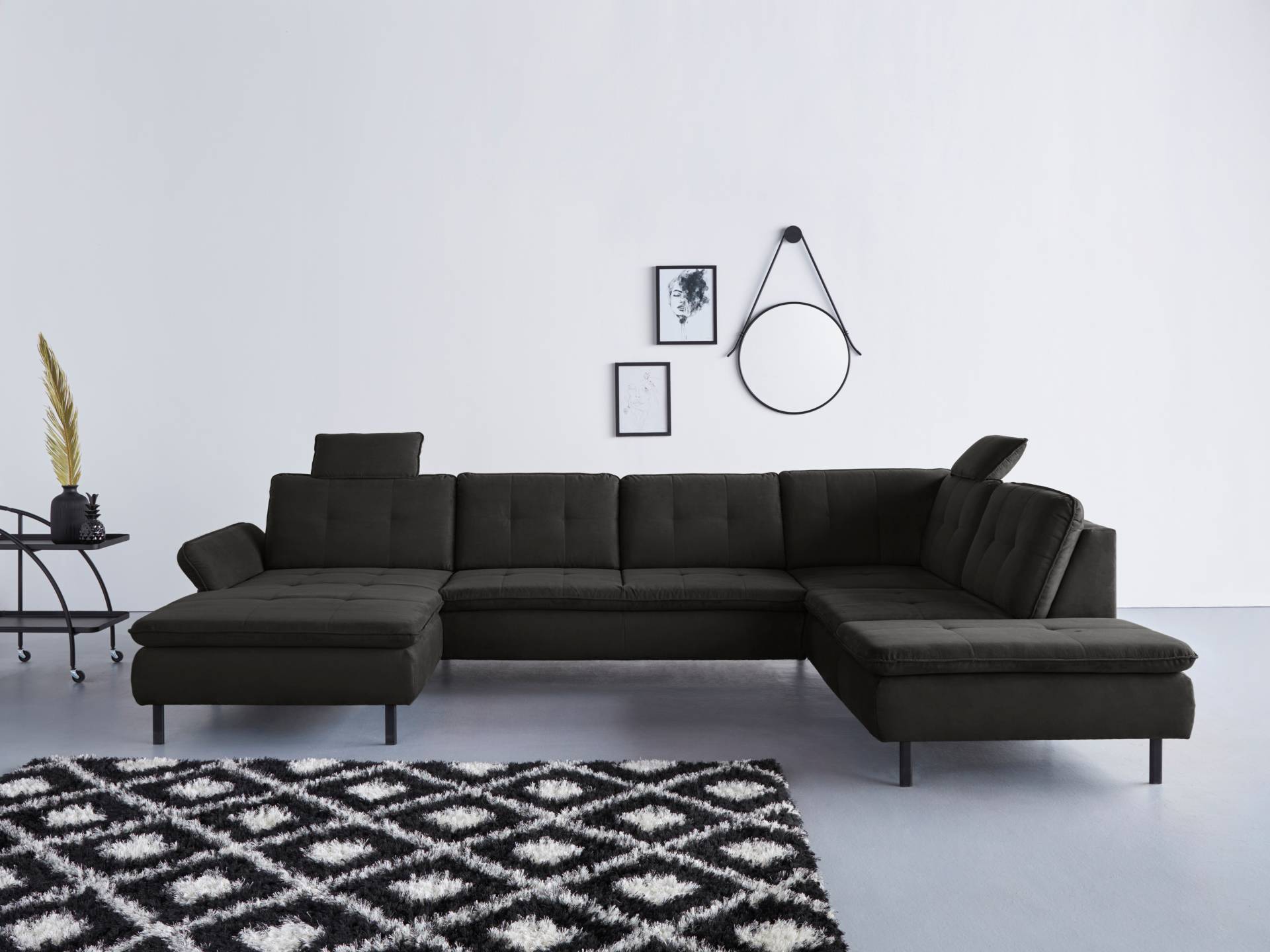 INOSIGN Wohnlandschaft »Birkholm U-Form«, Armlehnverstellung, auch in Easy Clean Bezug - mit Wasser zu reinigen INOSIGN Wohnlandschaft »Birkholm U-Form«, Armlehnverstellung, auch in Easy Clean Bezug - mit Wasser zu reinigen von INOSIGN