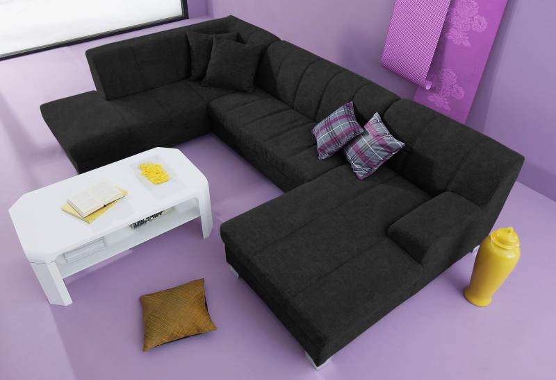 INOSIGN Wohnlandschaft »Anzio U-Form«, wahlweise mit Bettfunktion von INOSIGN