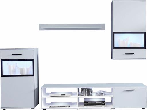 INOSIGN Wohnwand »Ajnur«, (Set, 4 St.), modernes Design, Beleuchtung optional von INOSIGN