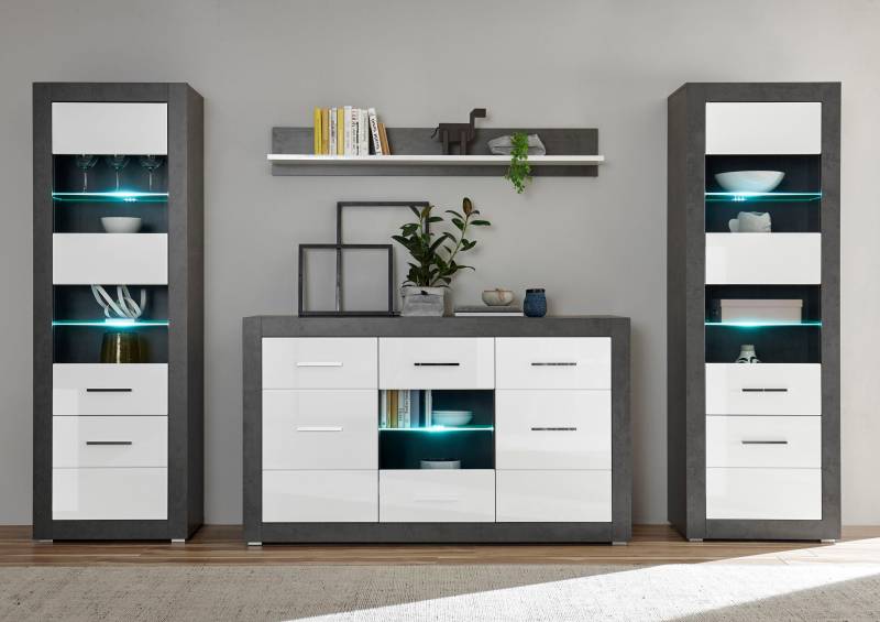 INOSIGN Wohnwand »Etero«, (Set, 4 St.) von INOSIGN