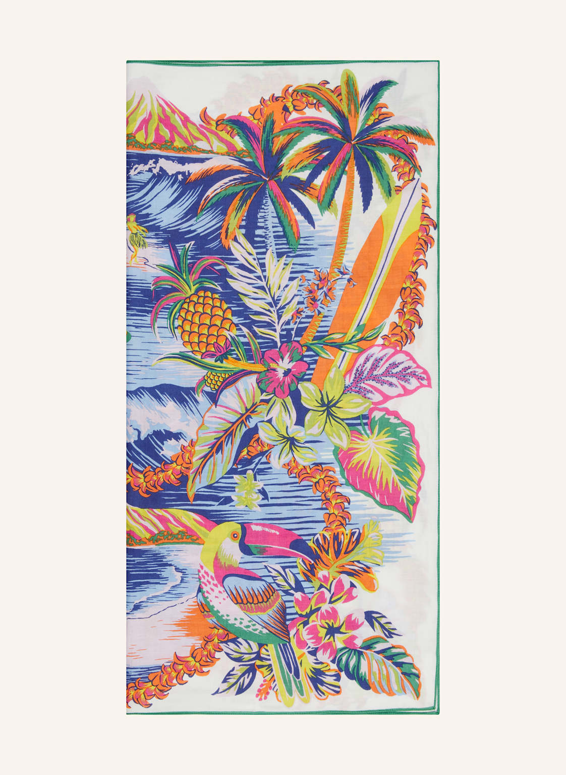 Inoui Editions Tuch Hawai Mit Seide blau Inoui Editions Tuch Hawai Mit Seide blau von INOUI EDITIONS