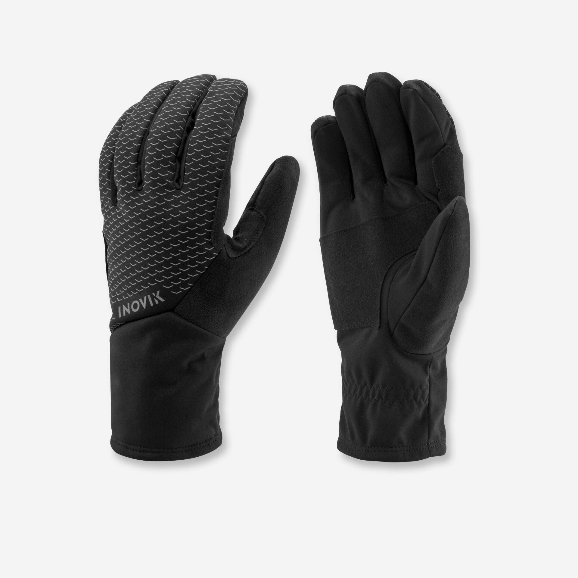 Handschuhe - Xcs Warm 100 Herren Schwarz Leicht 34/2XS von INOVIK