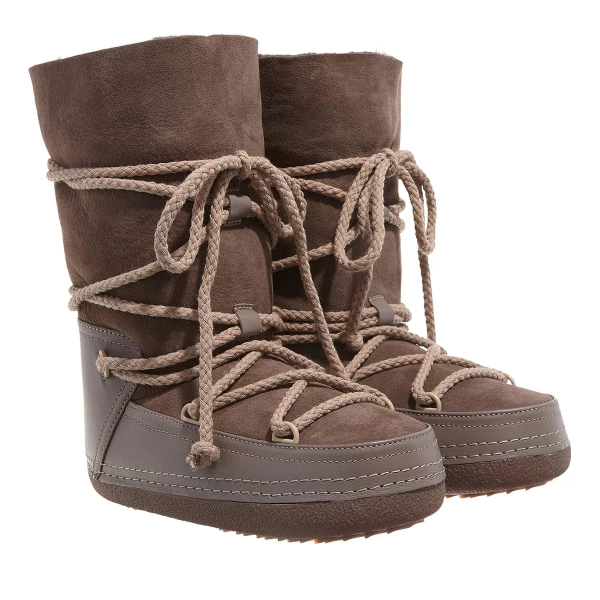 INUIKII Boots & Stiefeletten - Classic High - Gr. 39 (EU) - in Taupe - für Damen von INUIKII