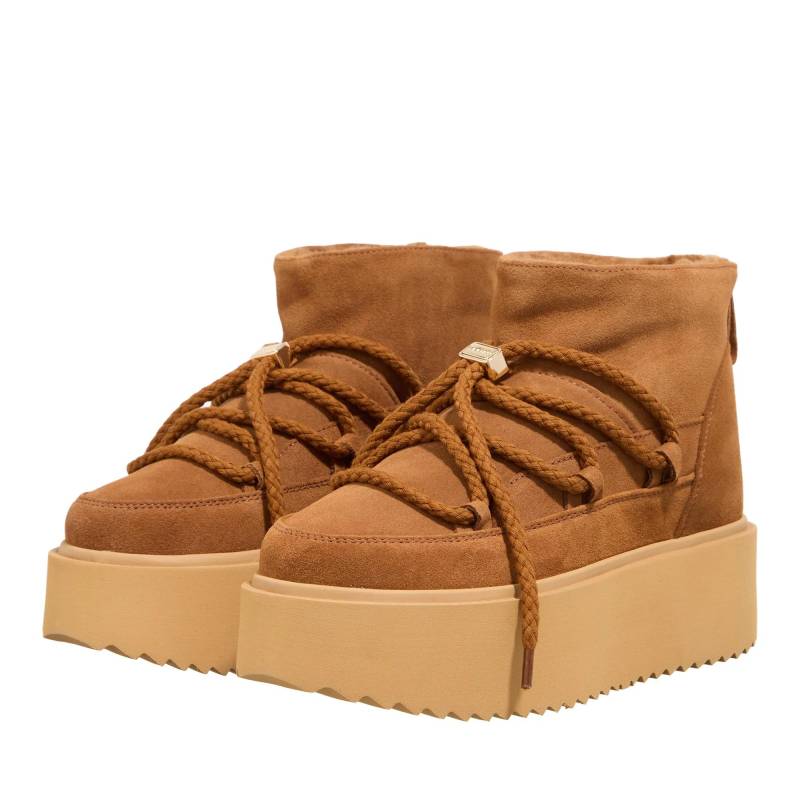 INUIKII Stiefel & Boots - Classic Low Platform - Gr. 40 (EU) - in Braun - für Damen von INUIKII