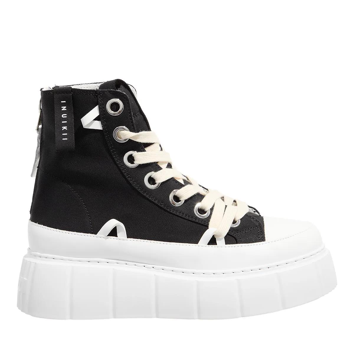 INUIKII High-Top Sneaker - MATILDA CANVAS HIGH - Gr. 37 (EU) - in Schwarz - für Damen von INUIKII