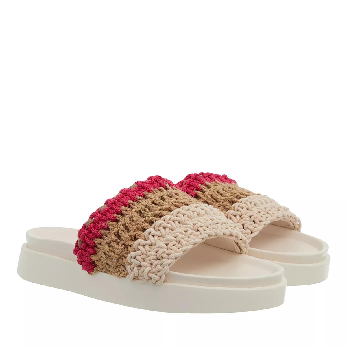 INUIKII Slipper & Pantoletten - Loose Knitted - Gr. 36 (EU) - in Beige - für Damen von INUIKII