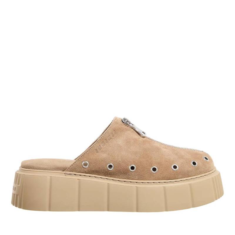 INUIKII Slipper & Pantoletten - MATILDA MULE SUEDE - Gr. 37 (EU) - in Braun - für Damen von INUIKII