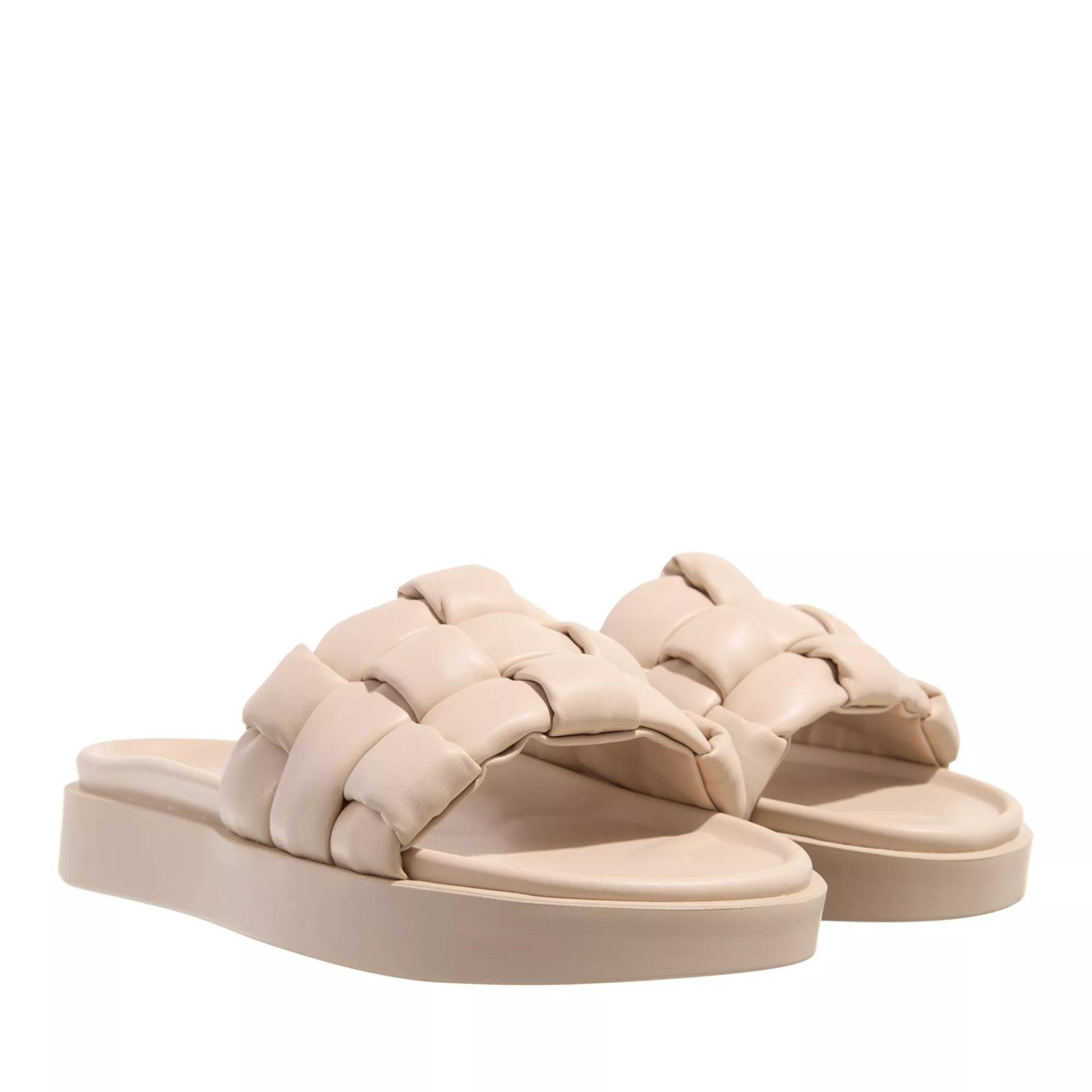 INUIKII Slipper & Pantoletten - Padded Braided - Gr. 36 (EU) - in Beige - für Damen von INUIKII