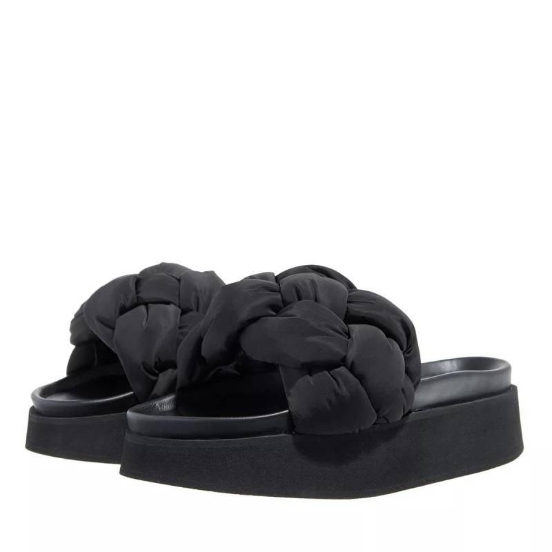 INUIKII Slipper & Pantoletten - Puffer Braided - Gr. 42 (EU) - in Schwarz - für Damen von INUIKII