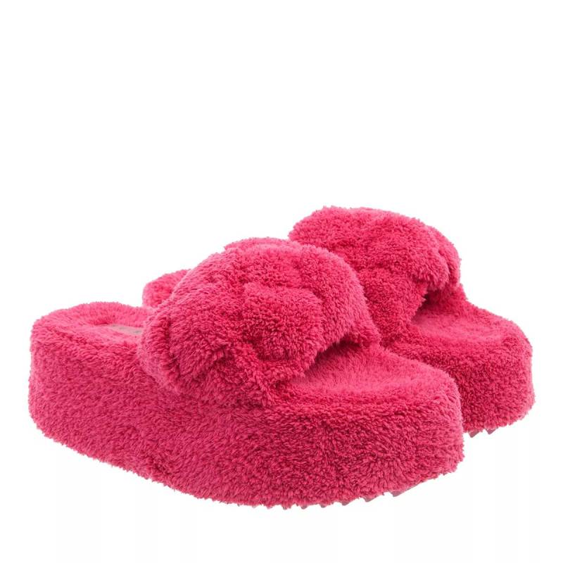 INUIKII Slipper & Pantoletten - Teddy Braided - Gr. 37 (EU) - in Rosa - für Damen von INUIKII
