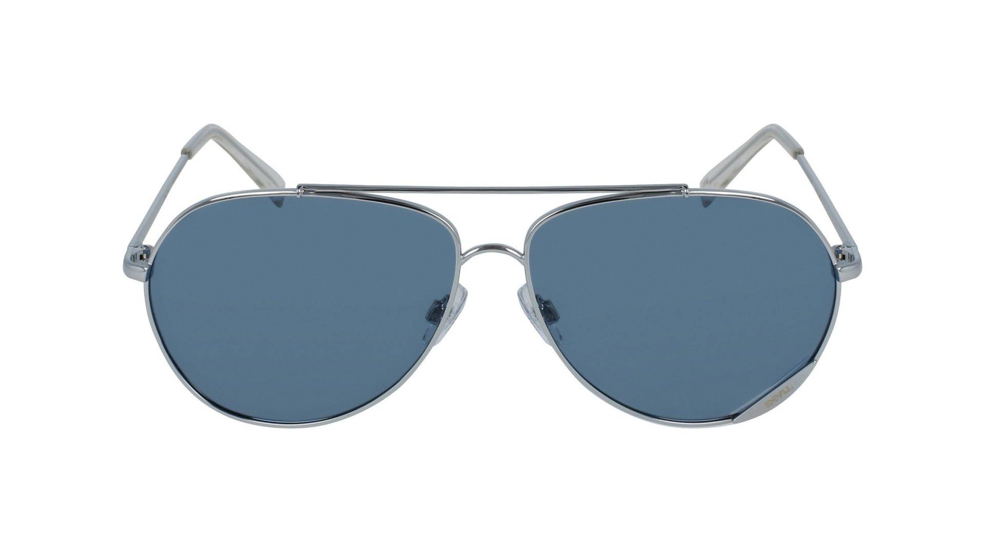 Polarisierte Sonnenbrille Mit Etui Herren Silber ONE SIZE von INVU