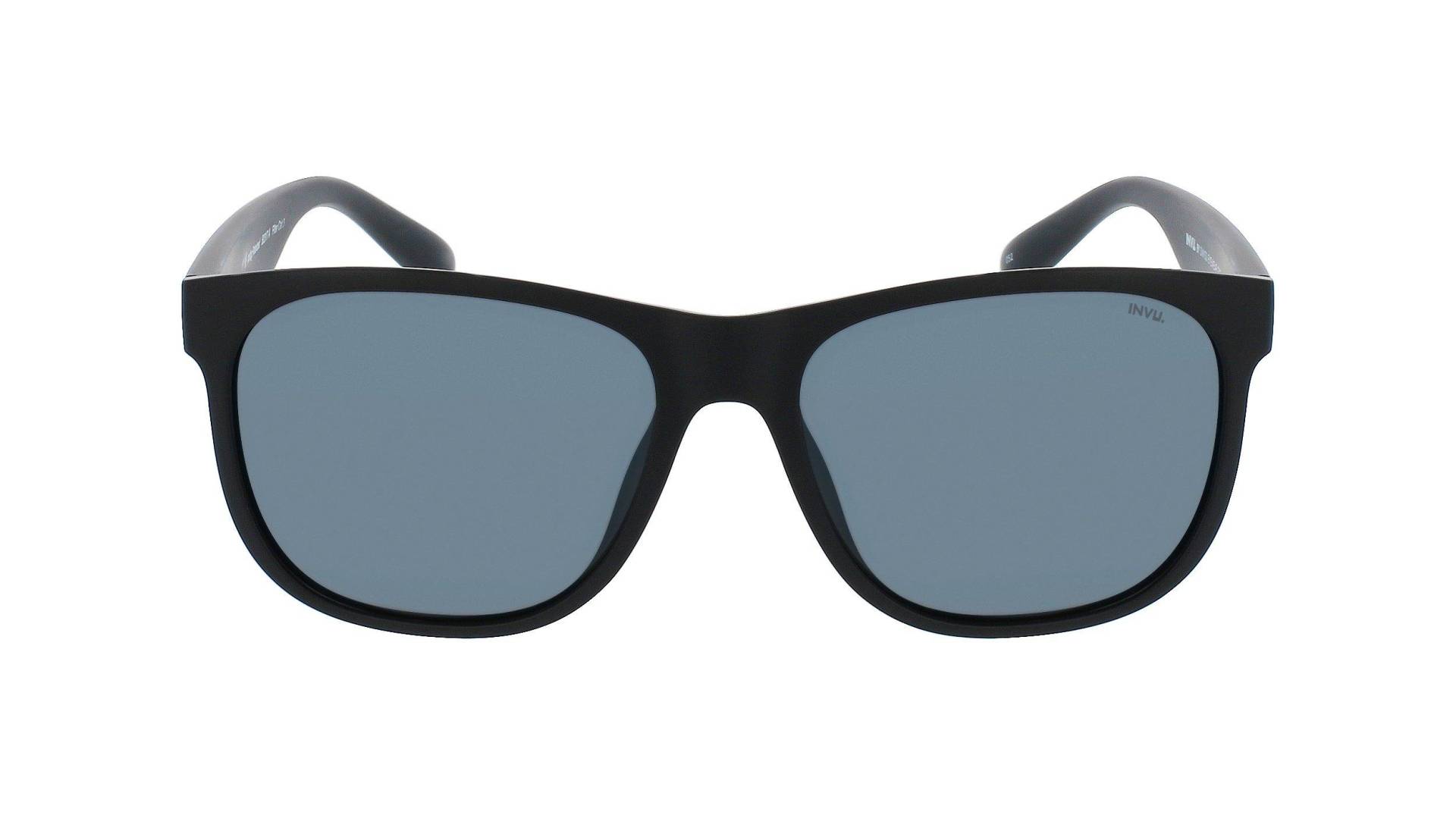 Polarisierte Sonnenbrille Mit Etui Herren Schwarz ONE SIZE von INVU