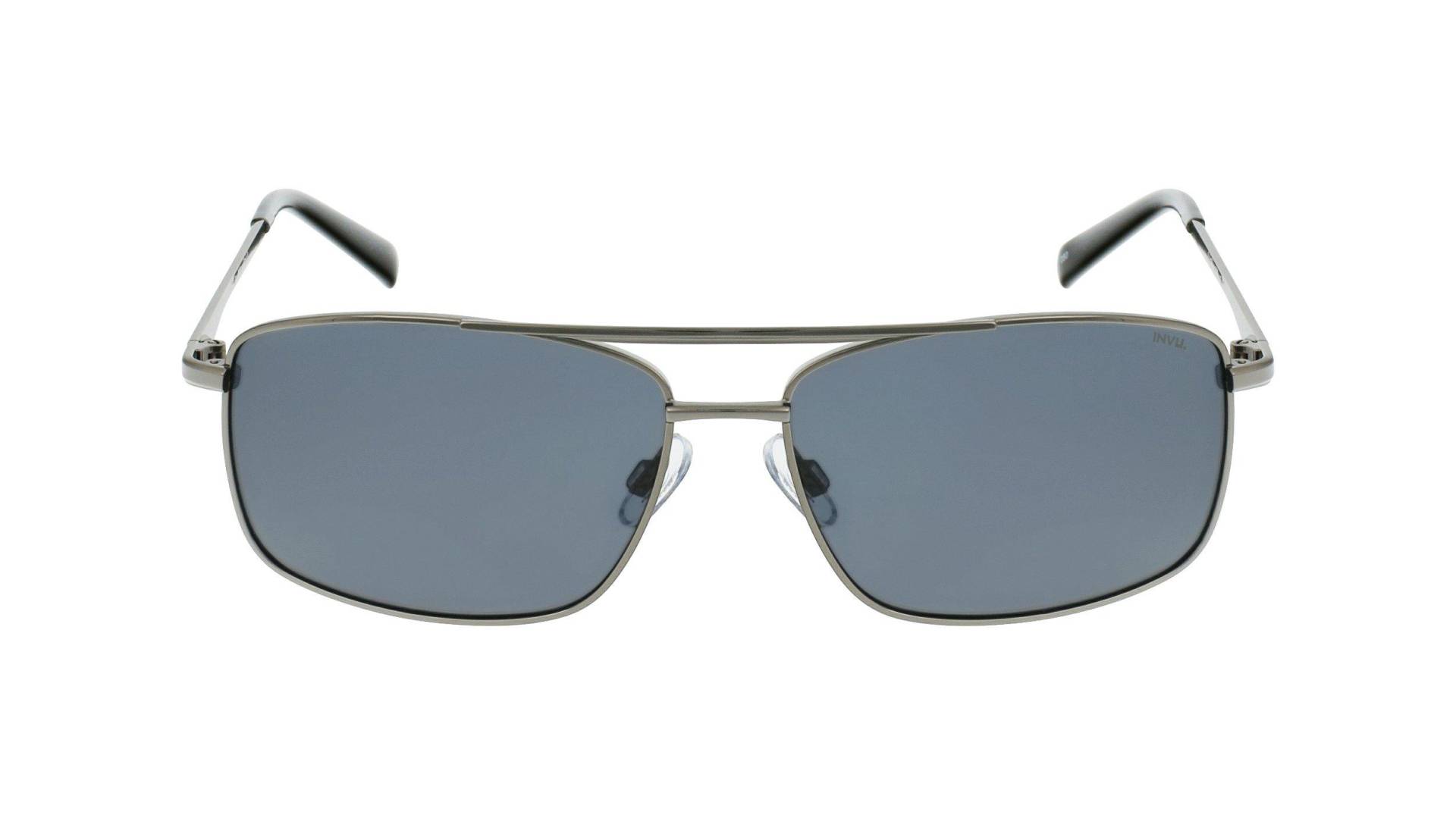 Polarisierte Sonnenbrille Mit Etui Herren Seegrau ONE SIZE von INVU