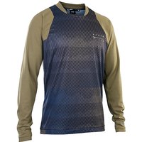 ION Herren MTB-Shirt Scrub LS olive | XL von ION