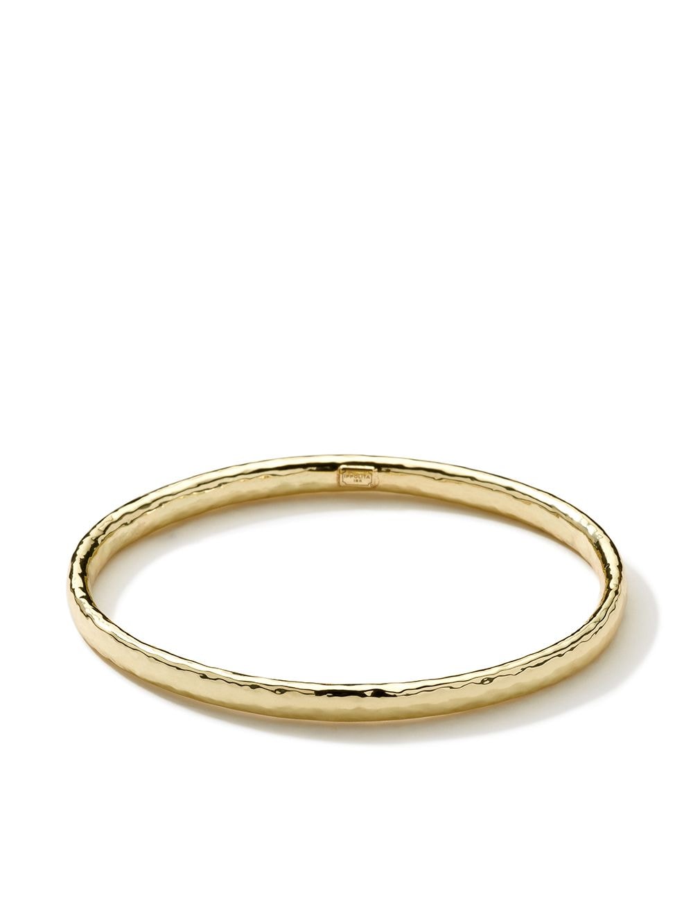 IPPOLITA 18kt gold hammered bangle von IPPOLITA