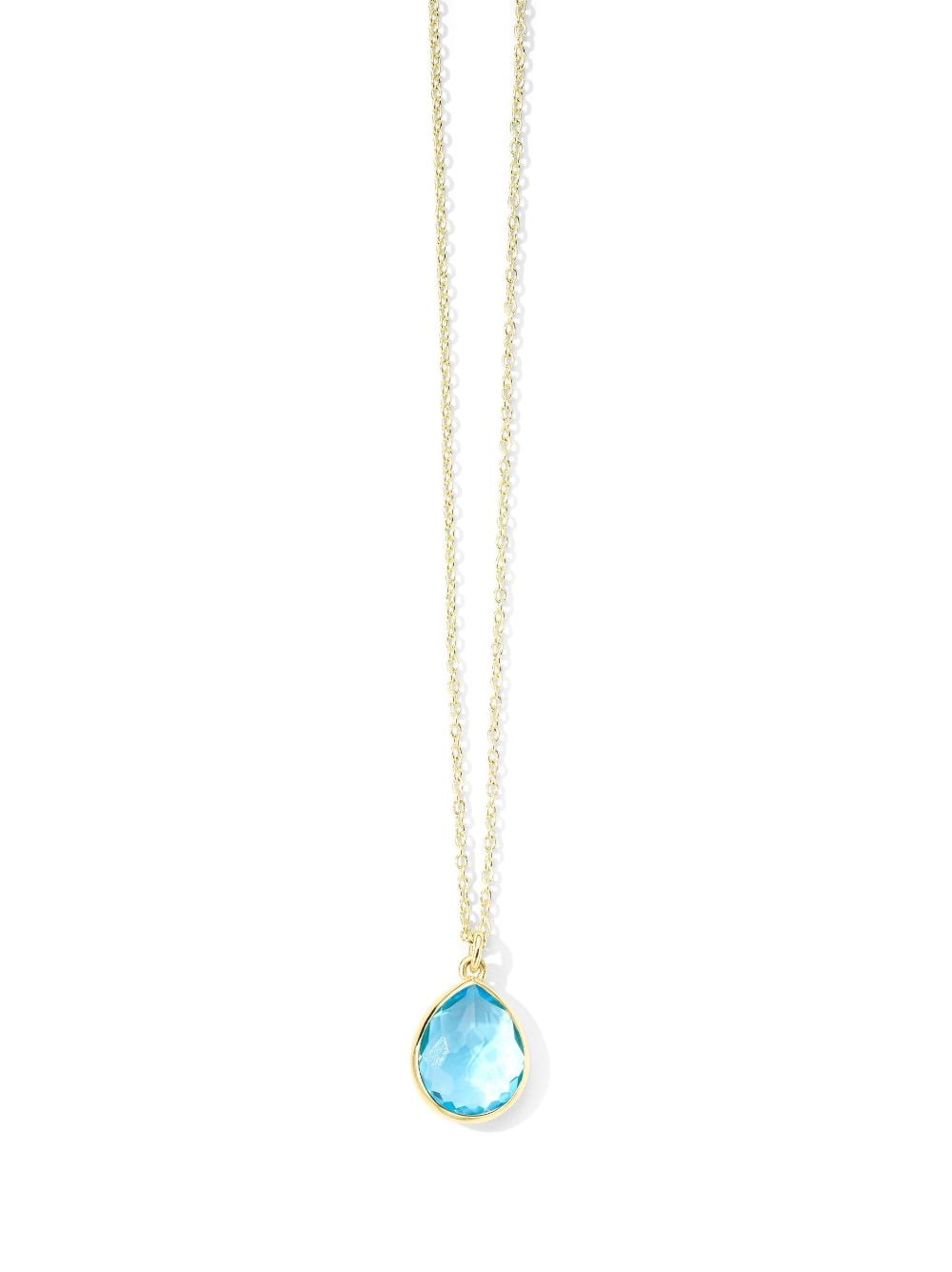 IPPOLITA 18kt yellow gold Rock Candy Mini Teardrop topaz necklace von IPPOLITA