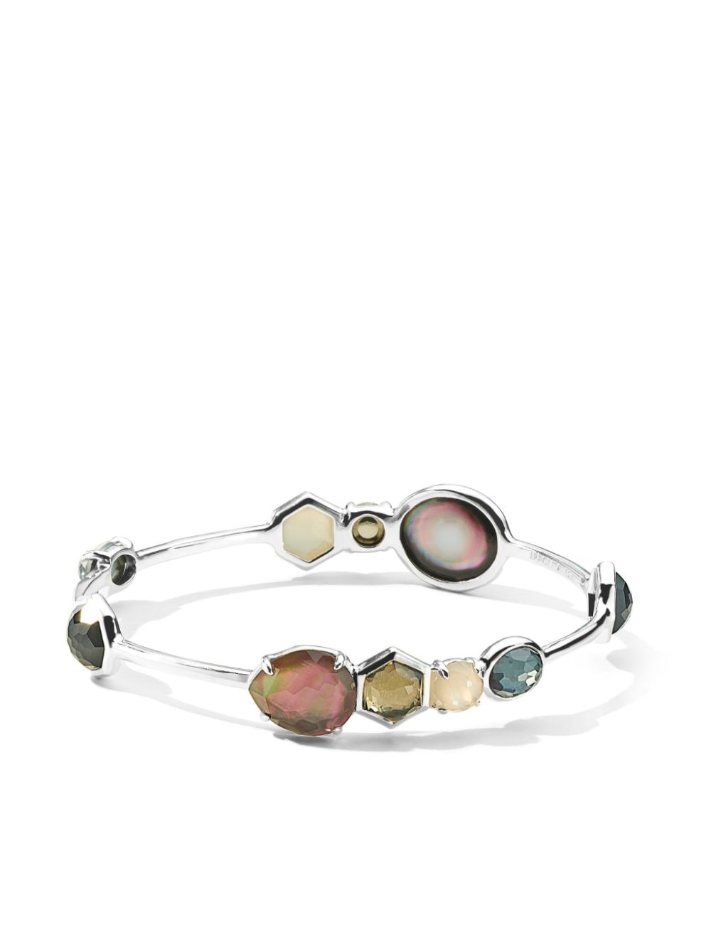 IPPOLITA Rock Candy® 10-Stone bangle - Silver von IPPOLITA