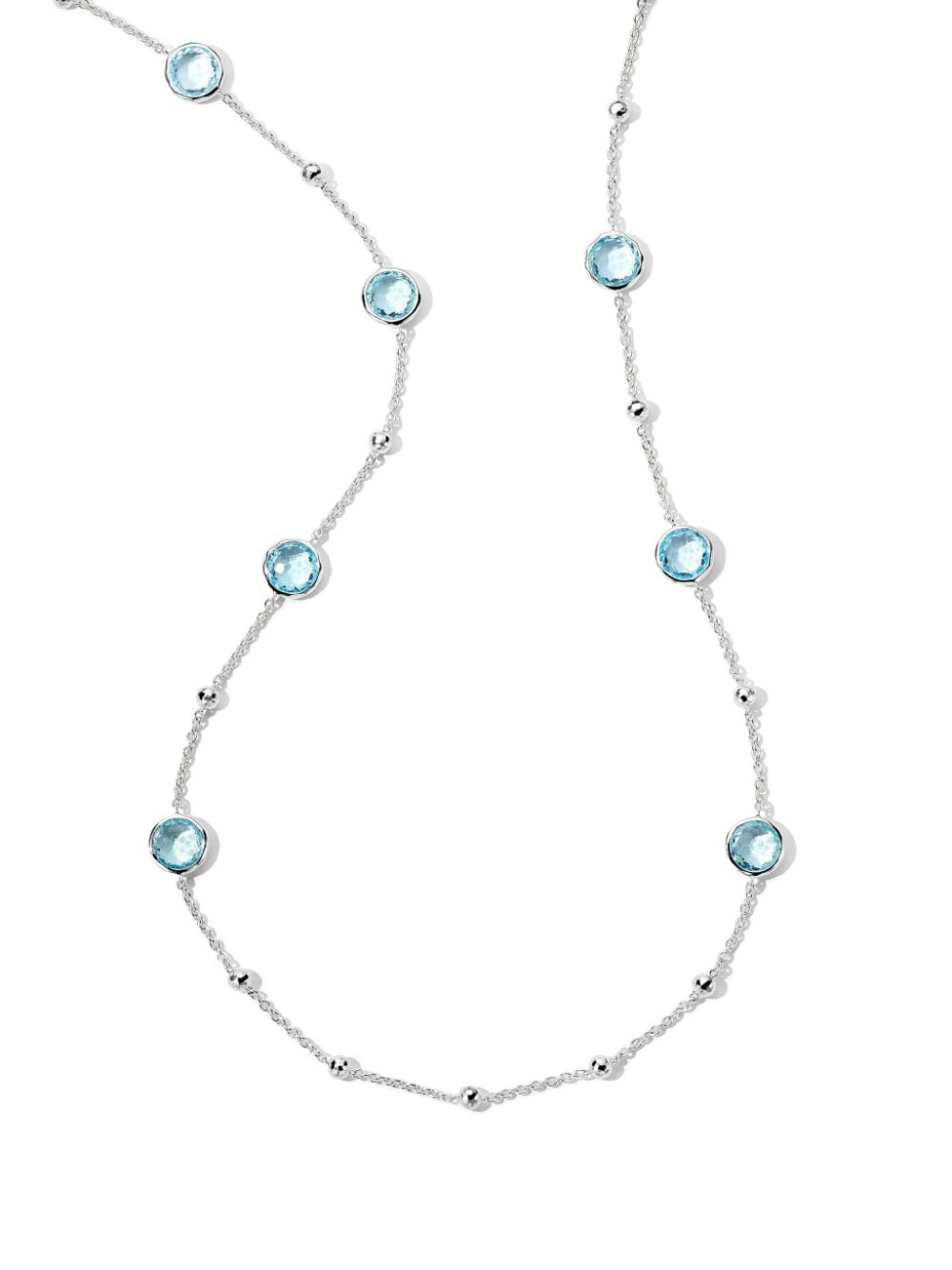 IPPOLITA sterling silver Ball and Stone blue topaz necklace von IPPOLITA