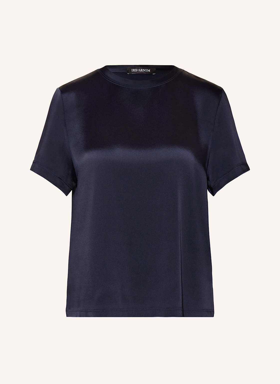 Iris Von Arnim Blusenshirt Avalon Aus Satin blau Iris Von Arnim Blusenshirt Avalon Aus Satin blau von IRIS von ARNIM