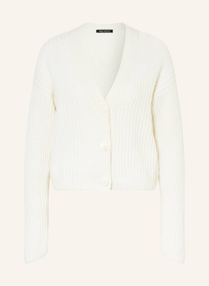Iris Von Arnim Strickjacke Aus Cashmere weiss von IRIS von ARNIM