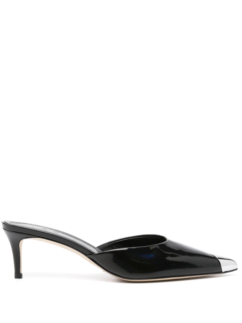 IRO 65mm holographic mules - Black von IRO