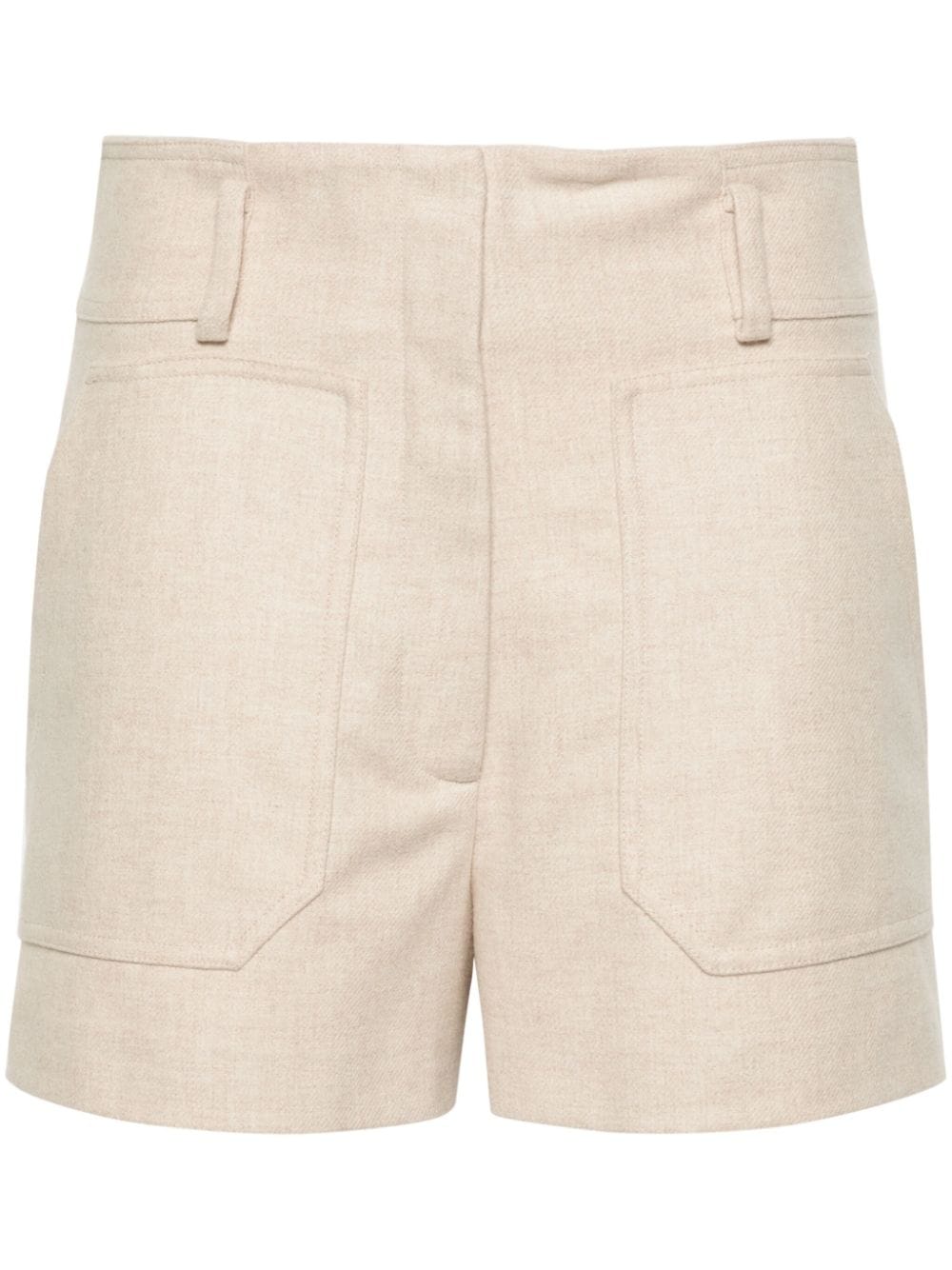 IRO Alisson wool blend shorts - Brown von IRO