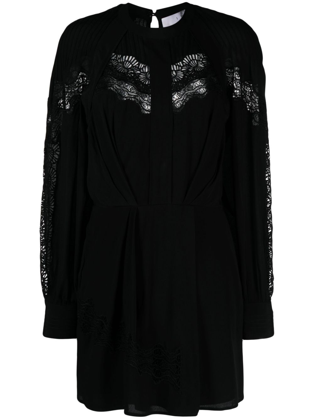 IRO Belinda cut-out lace dress - Black von IRO