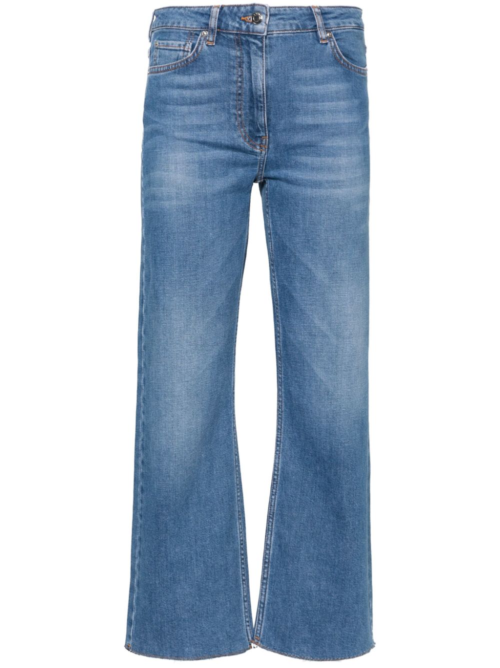 IRO Bruni mid-rise cropped jeans - Blue von IRO