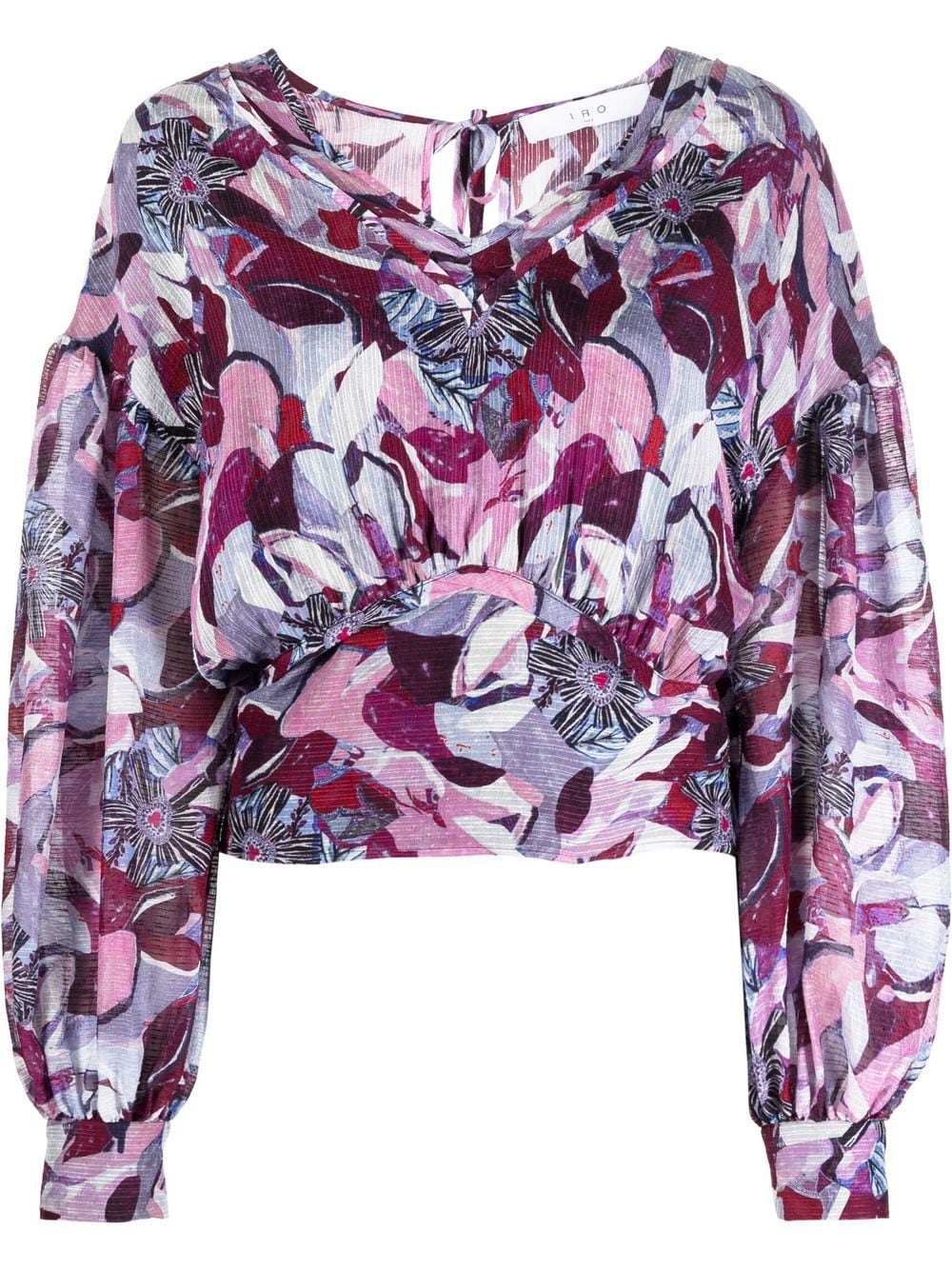 IRO Dunna floral-print blouse - Purple von IRO