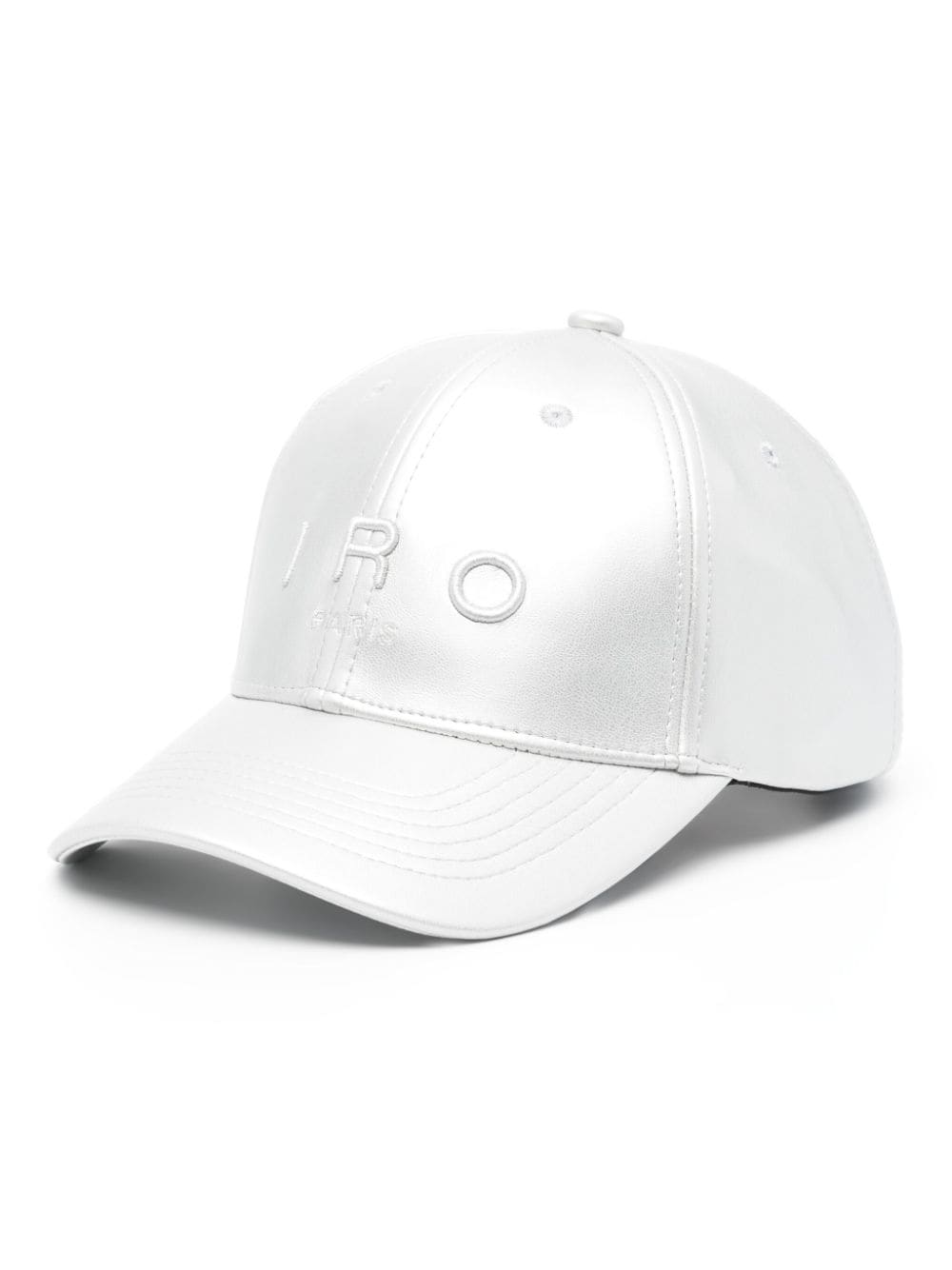 IRO Greb logo-embroidered cap - Grey von IRO