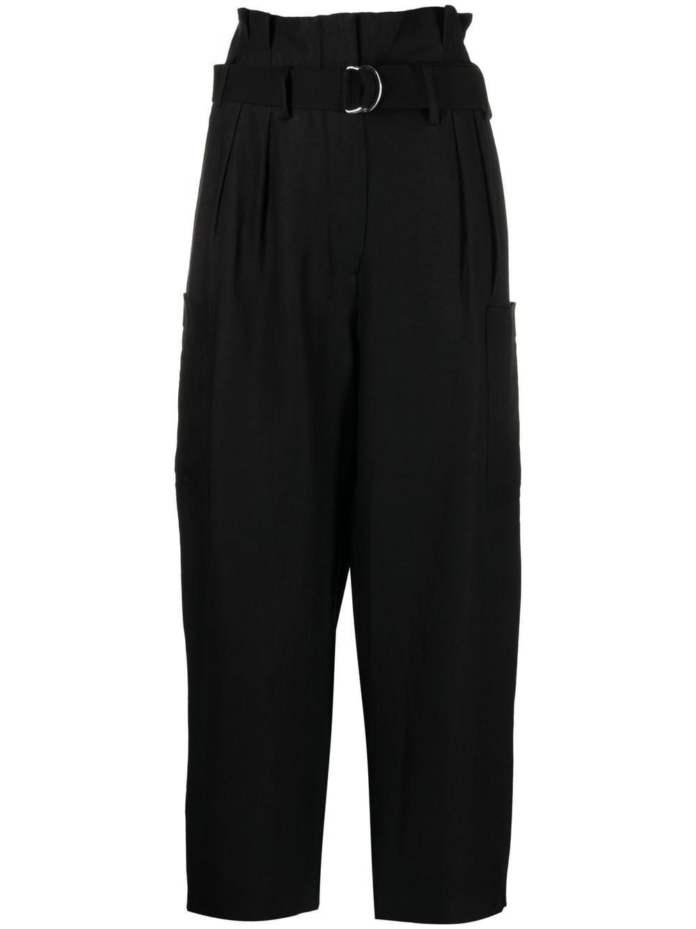 IRO Masit high-waisted trousers - Black von IRO