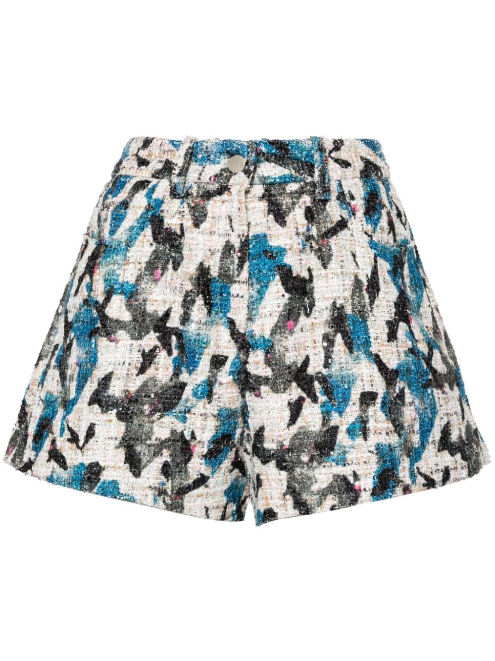 IRO Noriane tweed shorts - White von IRO