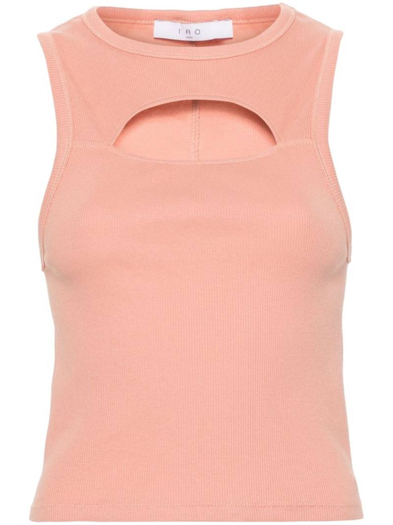 IRO Pina cut-out tank top - Pink von IRO