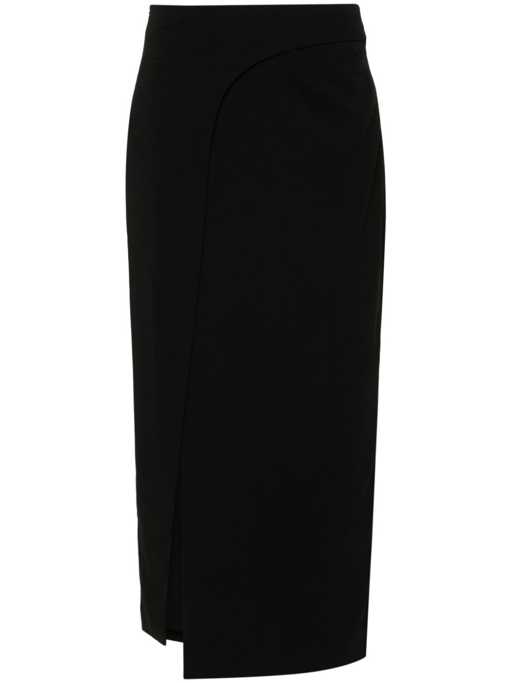 IRO Pumiko crepe maxi skirt - Black von IRO