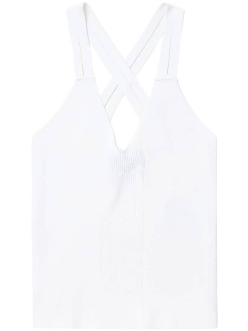 IRO Takumi ribbed tank top - White von IRO