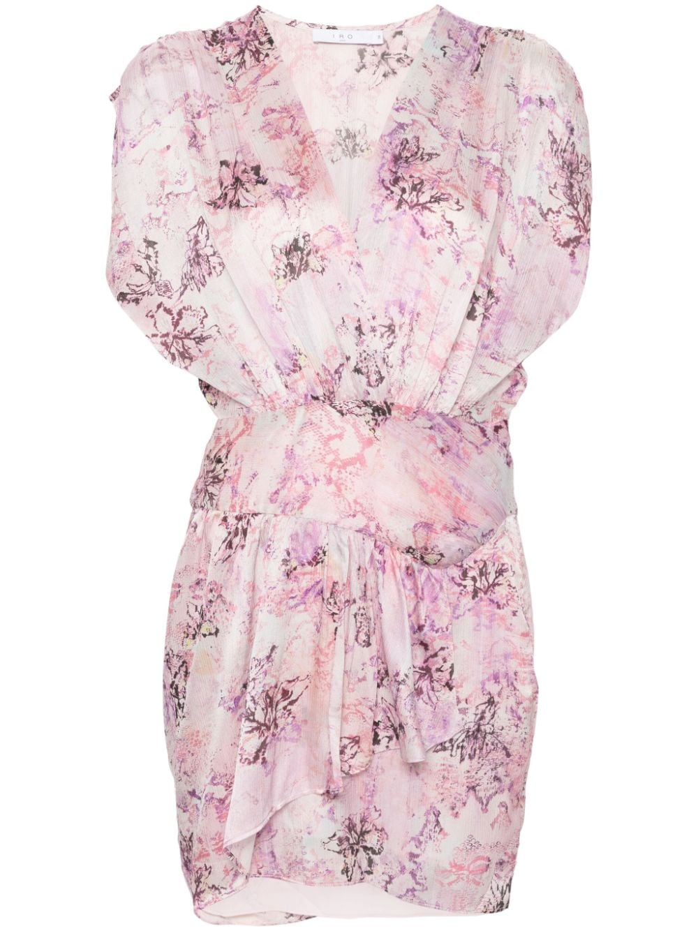 IRO Tissina floral-print mini dress - Pink von IRO