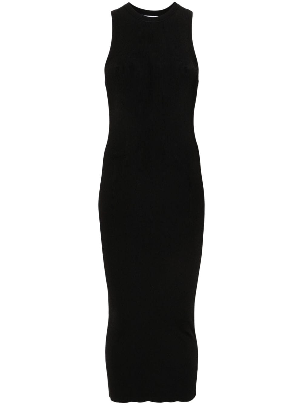 IRO Treva ribbed-knit midi dress - Black von IRO