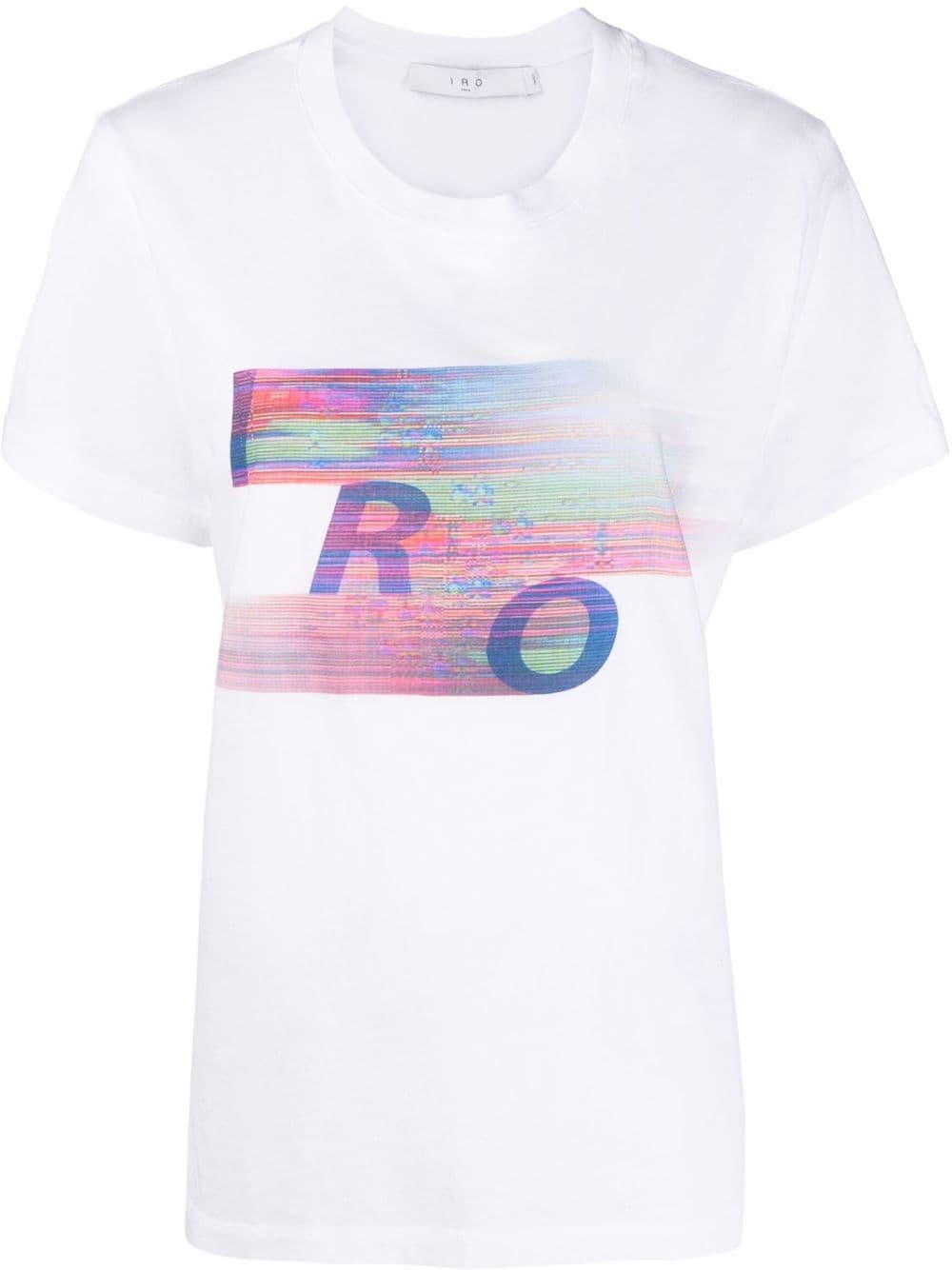 IRO graphic logo-print T-shirt - White von IRO