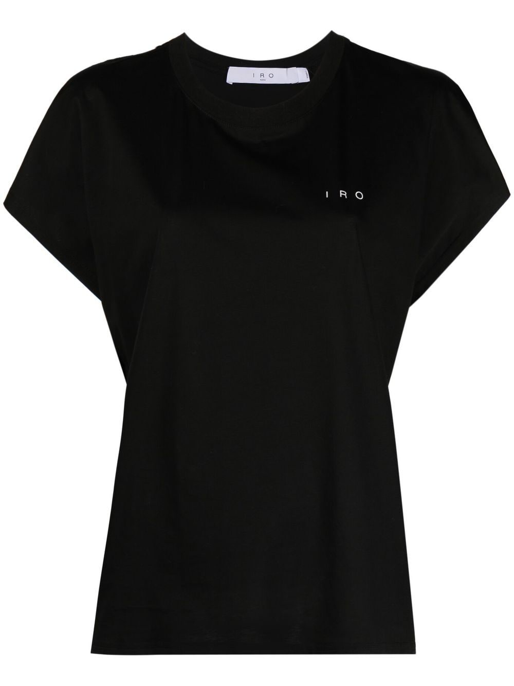 IRO logo-print short-sleeved T-shirt - Black von IRO