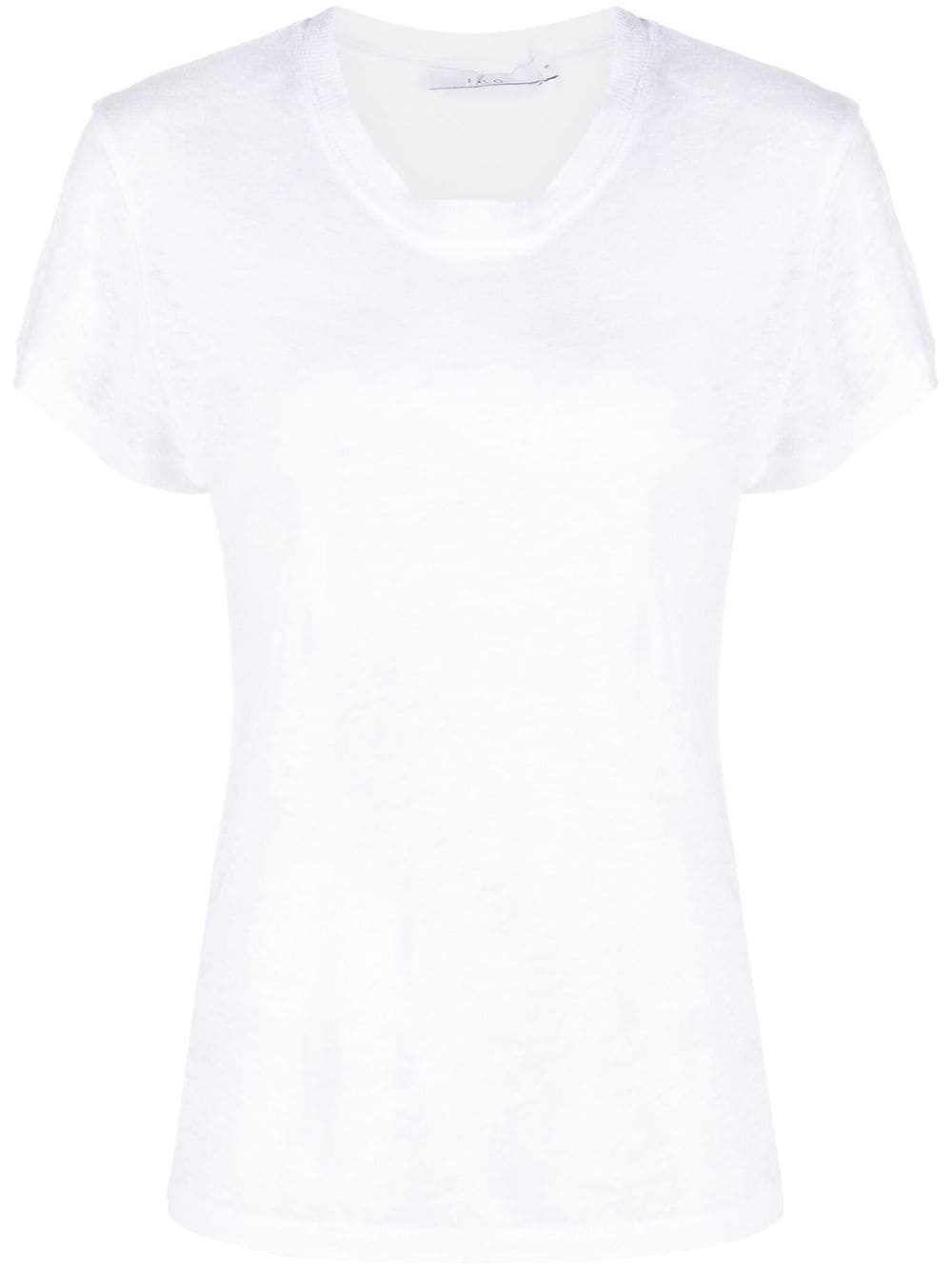 IRO short-sleeved linen T-shirt - White von IRO