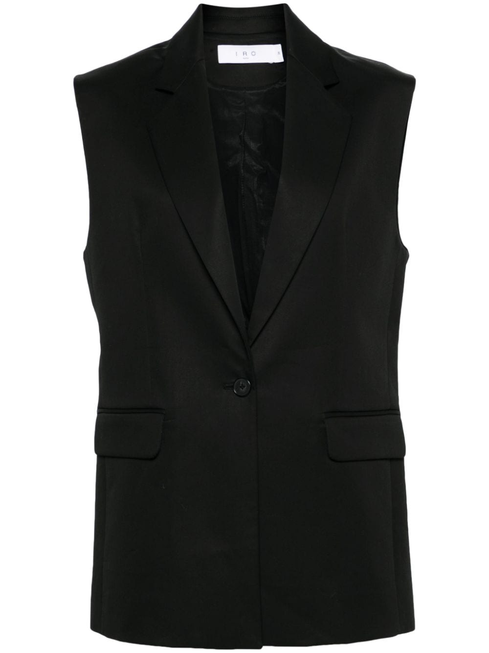 IRO sleeveless single-breasted blazer - Black von IRO